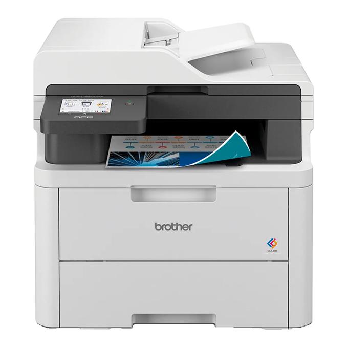 Impresora láser a color todo-en-uno Brother DCP-L3560CDW con conectividad inalámbrica y pantalla táctil