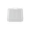 Brother printer accessory storage case with handle and compartments