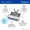 Brother ADS1800W Wireless Compact Color Desktop Scanner with Touchscreen, , small