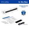 Brother DS-640e Compact Portable Document Scanner, , small