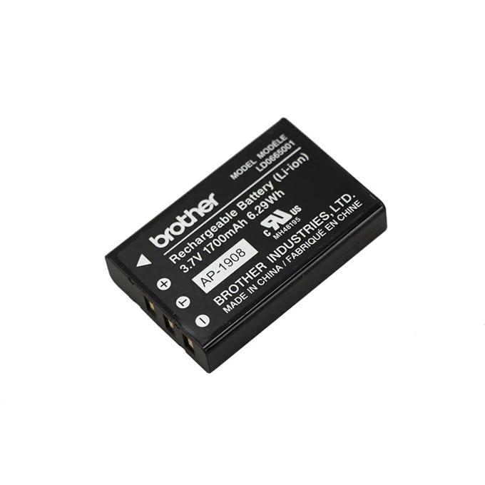 Brother rechargeable lithium-ion battery 1700mAh 3.7V for mobile printers