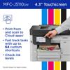 Brother MFC-J5110DW all-in-one color inkjet printer with touchscreen and cloud connectivity