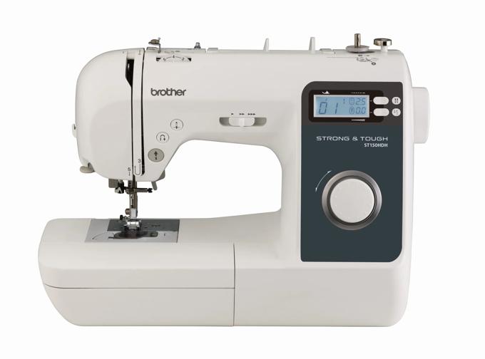 Brother ST150HDH sewing machine with digital display and heavy-duty metal frame