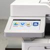 Brother MFC-L6915DW monochrome laser printer touchscreen with cloud service icons
