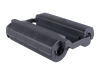 Brother PC-101 thermal fax cartridge with ribbon roll, left side view