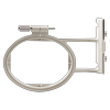 Brother embroidery hoop with adjustable frame and measurement guide for precise fabric positioning