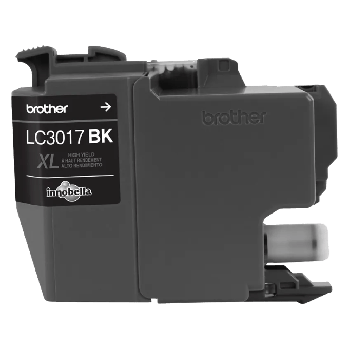 Brother Genuine LC3017BK High-yield Black Ink Cartridge, Black, large