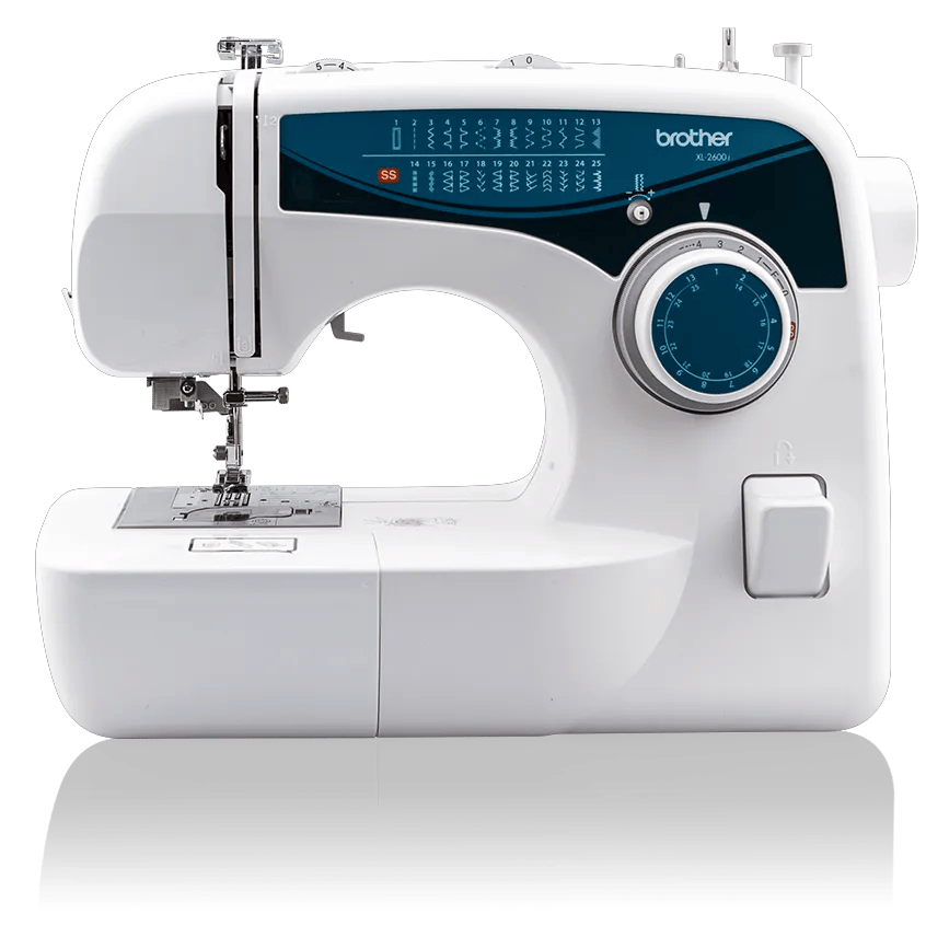 Brother XL2600i sewing machine with 25 built-in stitches and dial controls