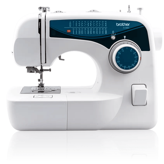 Brother XL2600i sewing machine with 25 built-in stitches and dial controls