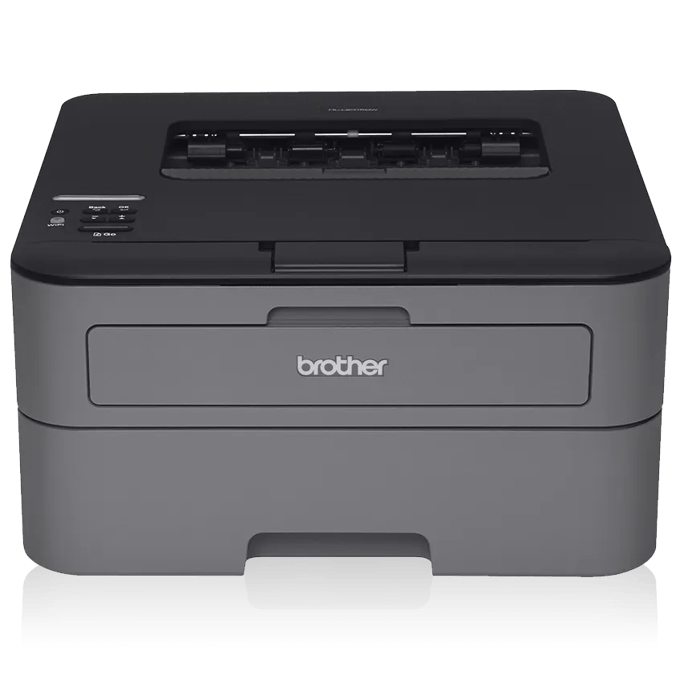 Brother HL-L2315DW compact monochrome laser printer with wireless connectivity