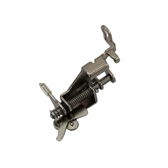 Brother sewing machine presser foot holder assembly with spring mechanism