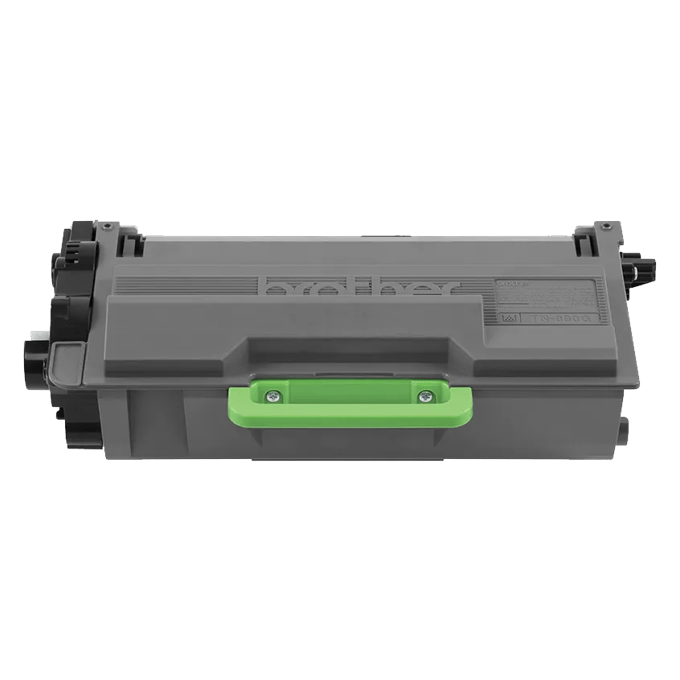 Brother TN890G high-yield toner cartridge with green handle on white background