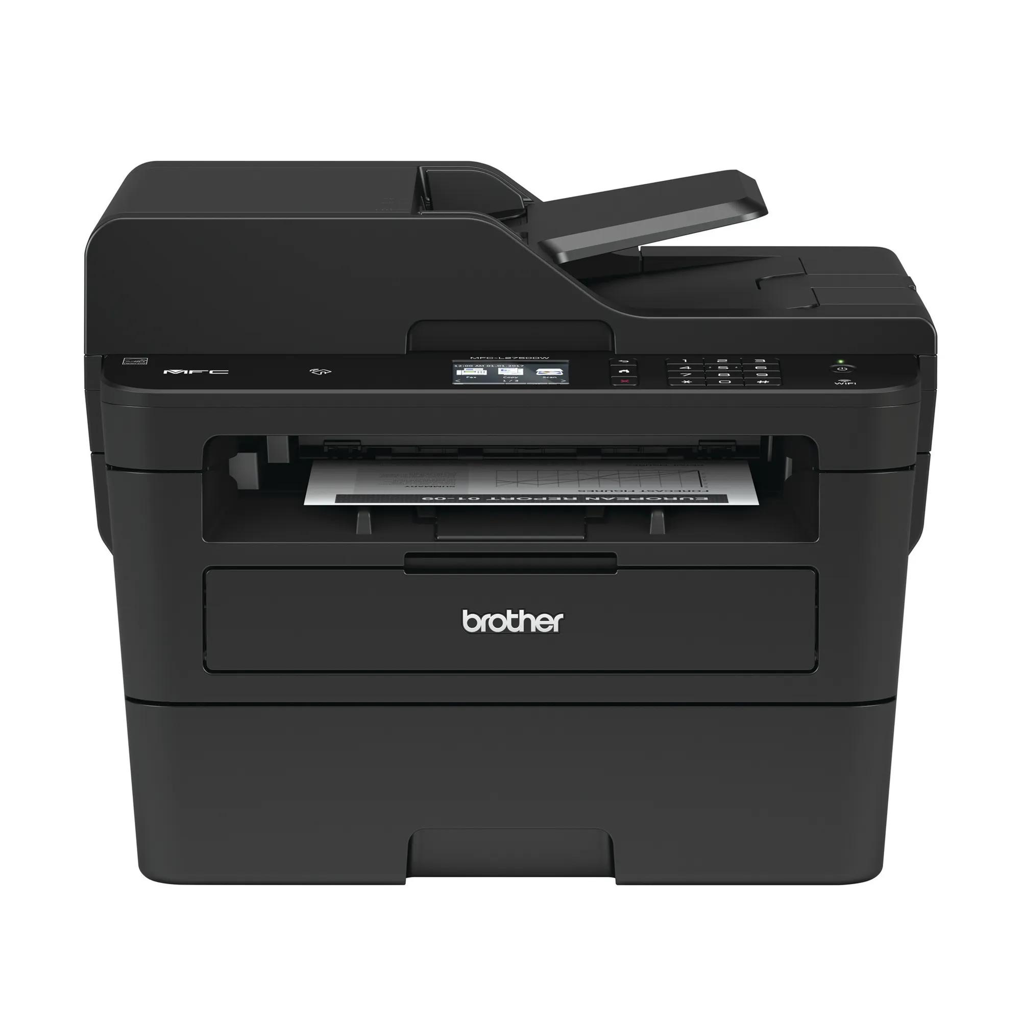 Brother MFC-L2750DW monochrome all-in-one laser printer with automatic document feeder
