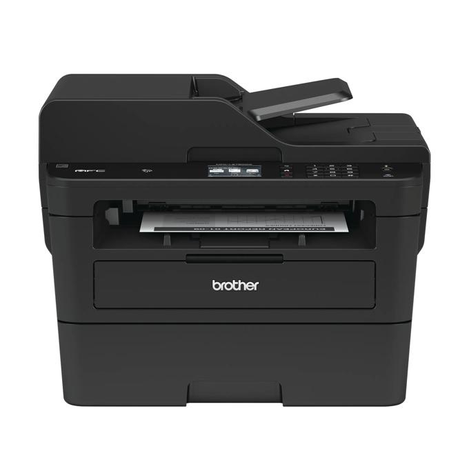 Brother MFC-L2750DW monochrome all-in-one laser printer with automatic document feeder