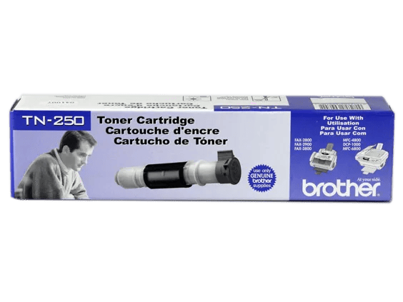 Caja de cartucho de tóner Brother TN-250 para impresoras láser
