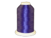 Brother purple embroidery thread spool on white background