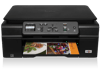 Brother DCP-J152W wireless all-in-one inkjet printer with color touchscreen printing photos