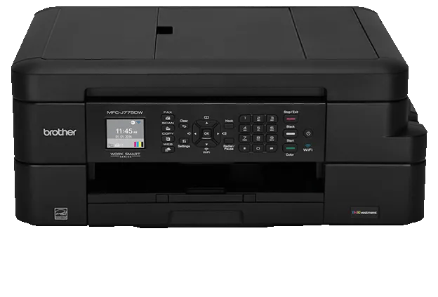 Brother MFC-J775DW INKvestment Tank Color Inkjet All-in-One Printer, , large