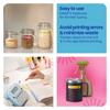 Brother label maker with QWERTY keyboard organizing pantry jars and household items
