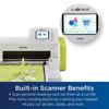 Brother ScanNCut SDX85 cutting machine with built-in scanner and touchscreen display