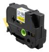 Brother HSe-651 yellow heat-shrink tube cartridge in black cassette housing