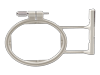 Brother embroidery hoop with adjustable tension screw and circular frame