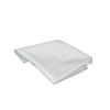 Brother printer paper tray with adjustable guides on white background