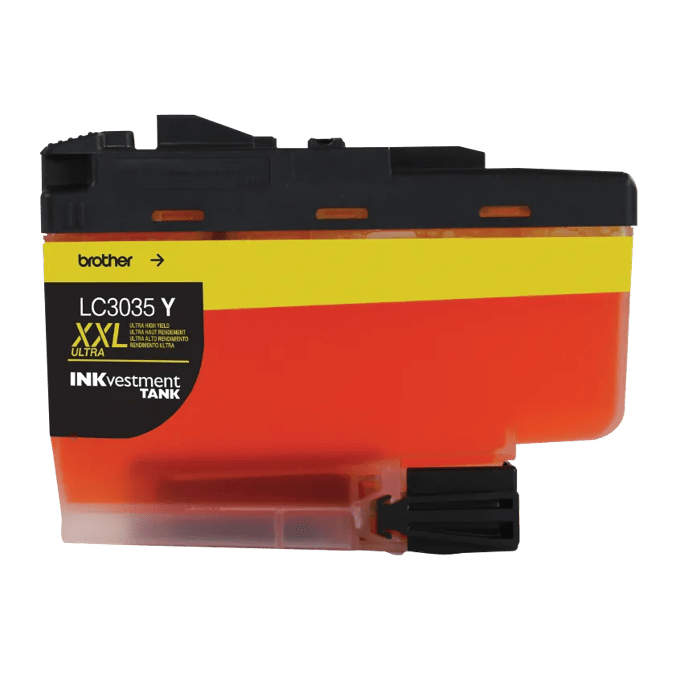 Brother Genuine LC3035Y INKvestment Ultra High-yield Yellow Ink Cartridge, Yellow, large