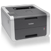 Brother HL3140CW wireless color laser printer with paper tray