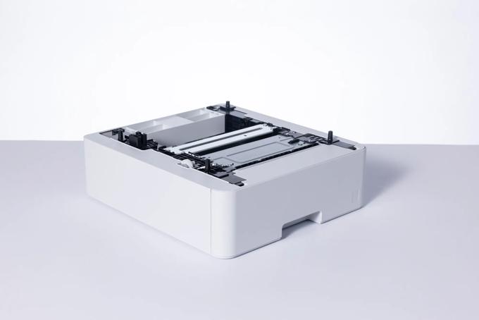 Brother LT360CL lower paper tray with adjustable guides in closed position