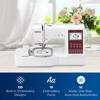 Brother SE725 embroidery and sewing machine with touchscreen and floral design display