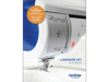 Brother Luminaire XP1 sewing machine with Disney embroidery designs and instructional play book