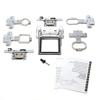 Brother embroidery hoop frames and mounting hardware kit with instruction manual