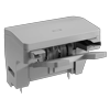 Brother SF4000 staple finisher with open tray showing stapling mechanism