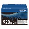 Brother TN920XL high-yield cyan toner cartridge 2-pack for color laser printers