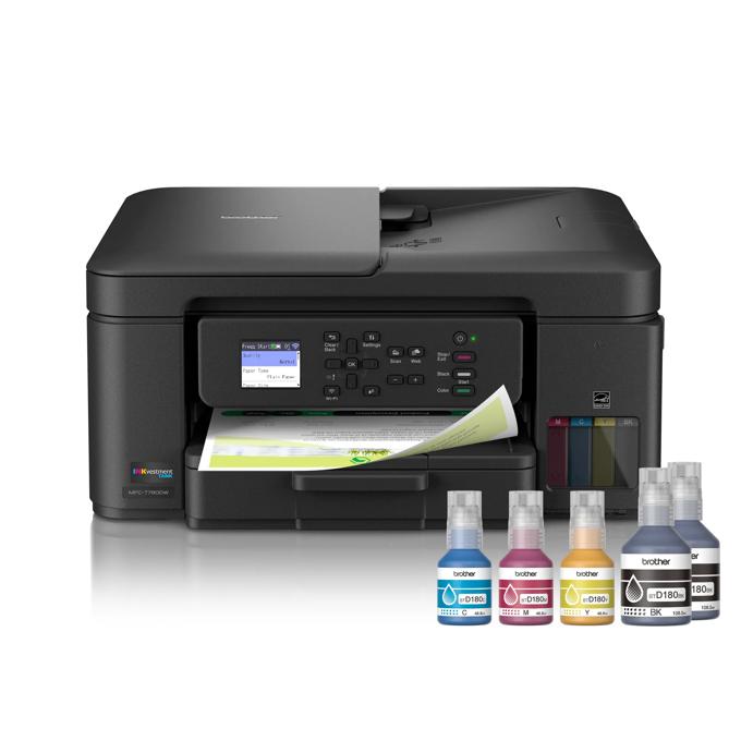 Brother MFC-T780DW all-in-one wireless inkjet printer with refillable ink bottles