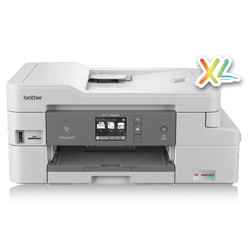 Brother MFC-J995DW XL all-in-one wireless inkjet printer with touchscreen display