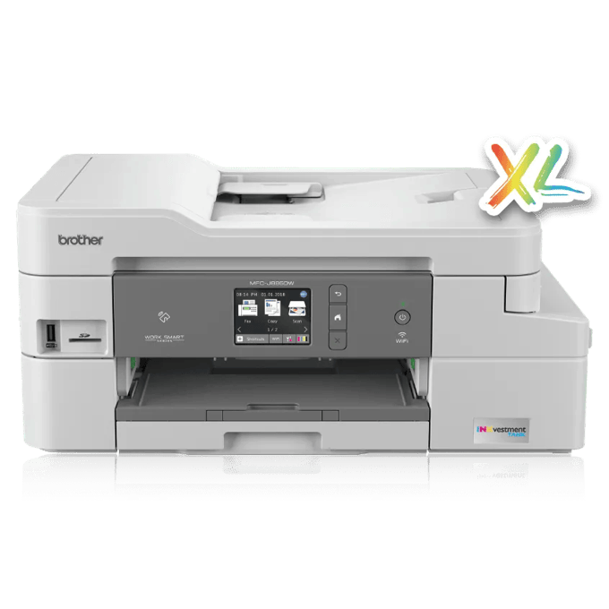 Brother MFC-J995DW XL all-in-one wireless inkjet printer with touchscreen display