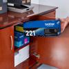 Brother Genuine TN221BK Standard-yield Black Toner Cartridge, , small
