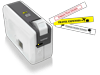 Brother PT-1230PC label maker with printed organization labels for office and travel