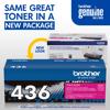 Brother Genuine TN436BK Super High-yield Black Toner Cartridge, , small
