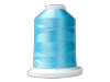 Brother embroidery thread spool in bright blue on white base