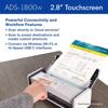Brother ADS1800W Wireless Compact Color Desktop Scanner with Touchscreen, , small