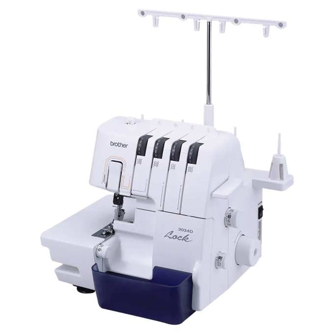 Brother 3034D serger with four-thread capability and adjustable differential feed