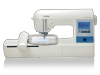 Brother PE780D embroidery machine with touchscreen and large embroidery hoop