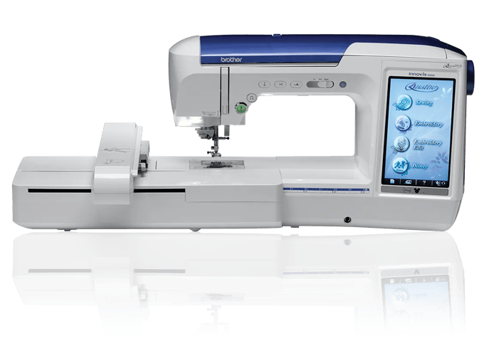 Brother Innov-is 6000D sewing and embroidery machine with touchscreen display