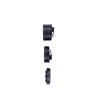 Brother mobile printer charging cradle accessory shown in three angles