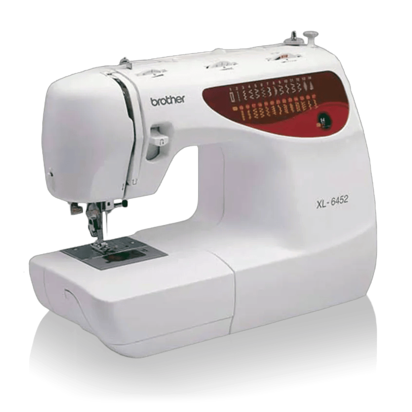 Brother XL-6452 sewing machine with 60 built-in stitches and LED display