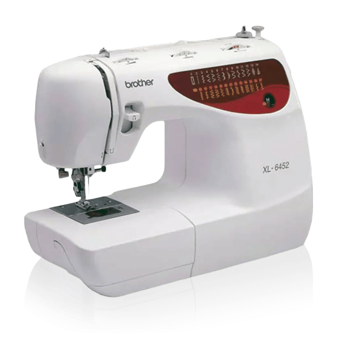 Brother XL-6452 sewing machine with 60 built-in stitches and LED display