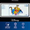 Brother sewing machine LCD screen displaying Disney Winnie the Pooh embroidery design